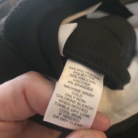 Loft Black Dress Pants Marisa - Picture 2 of 4